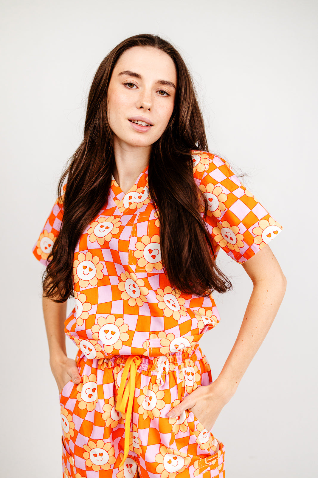 Flower Power Scrub Set